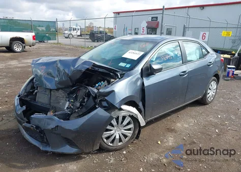 2014 Toyota Corolla Le z USA, uszkodzony, nr VIN 2T1BURHE8EC042012
